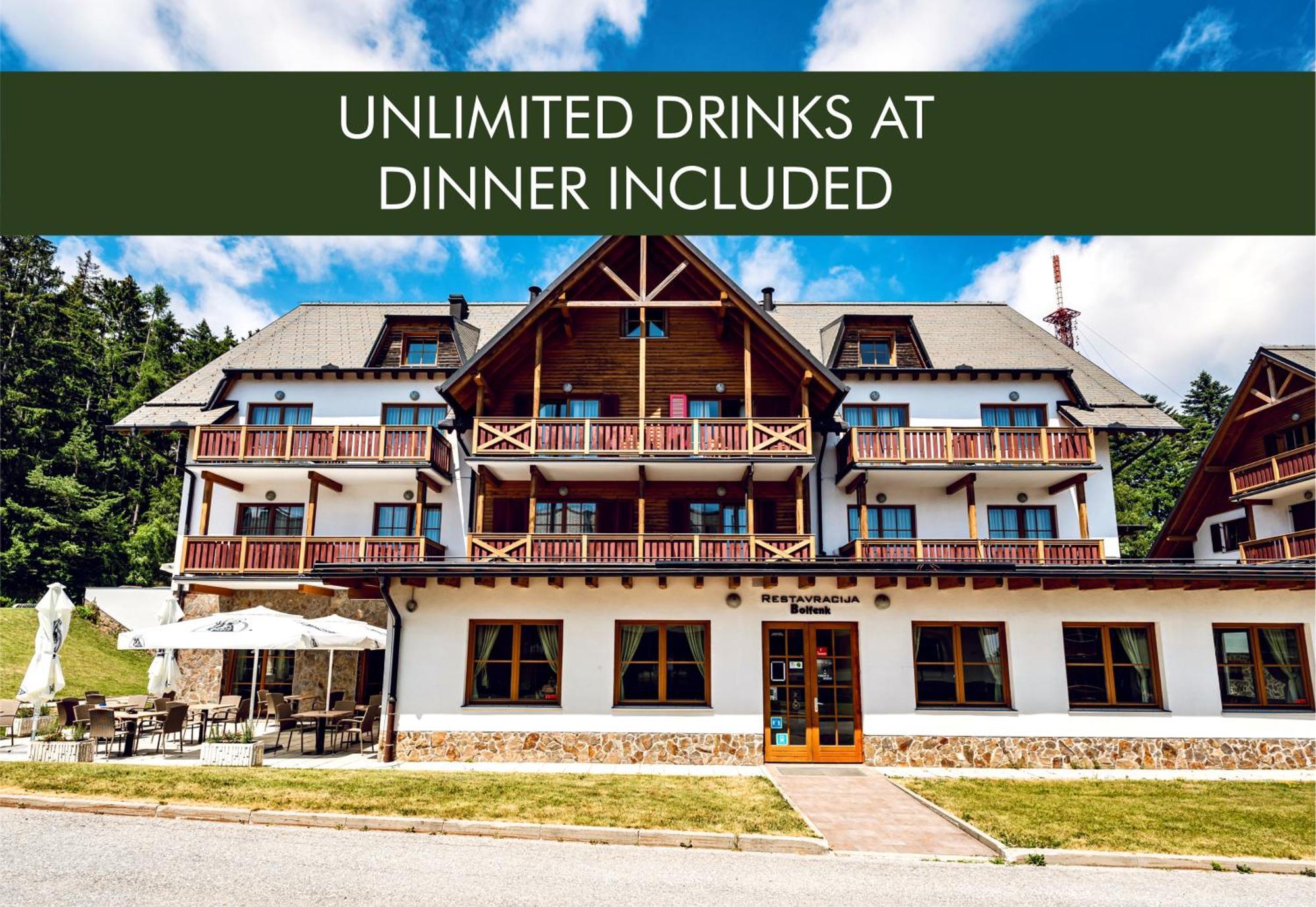 Pohorje Village Wellbeing Resort - Wellness & Spa Hotel Bolfenk Marburgo Esterno foto